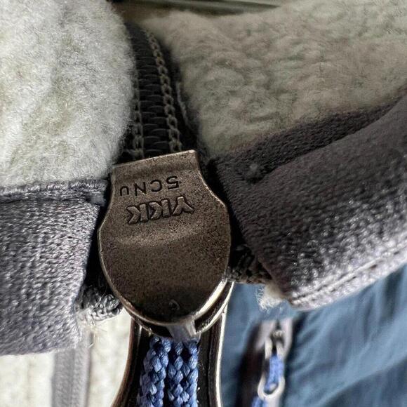 Orvis Men’s Fleece Vest Size M Full Zip Gray Sherpa Recycled Fabric Outdoor - Picture 5 of 8